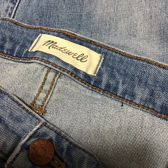 Madewell Tall Slim Demi-Boot Jeans in Denis Wash. - Picture 8 of 15